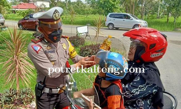 Patut diContoh ! Pelanggar Lalu Lintas di Kapuas Menurun .