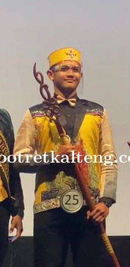 Jalas Veva Jaya Mahe Terpilih Jadi Putra Pariwisata Palangkaraya Tahun 2022