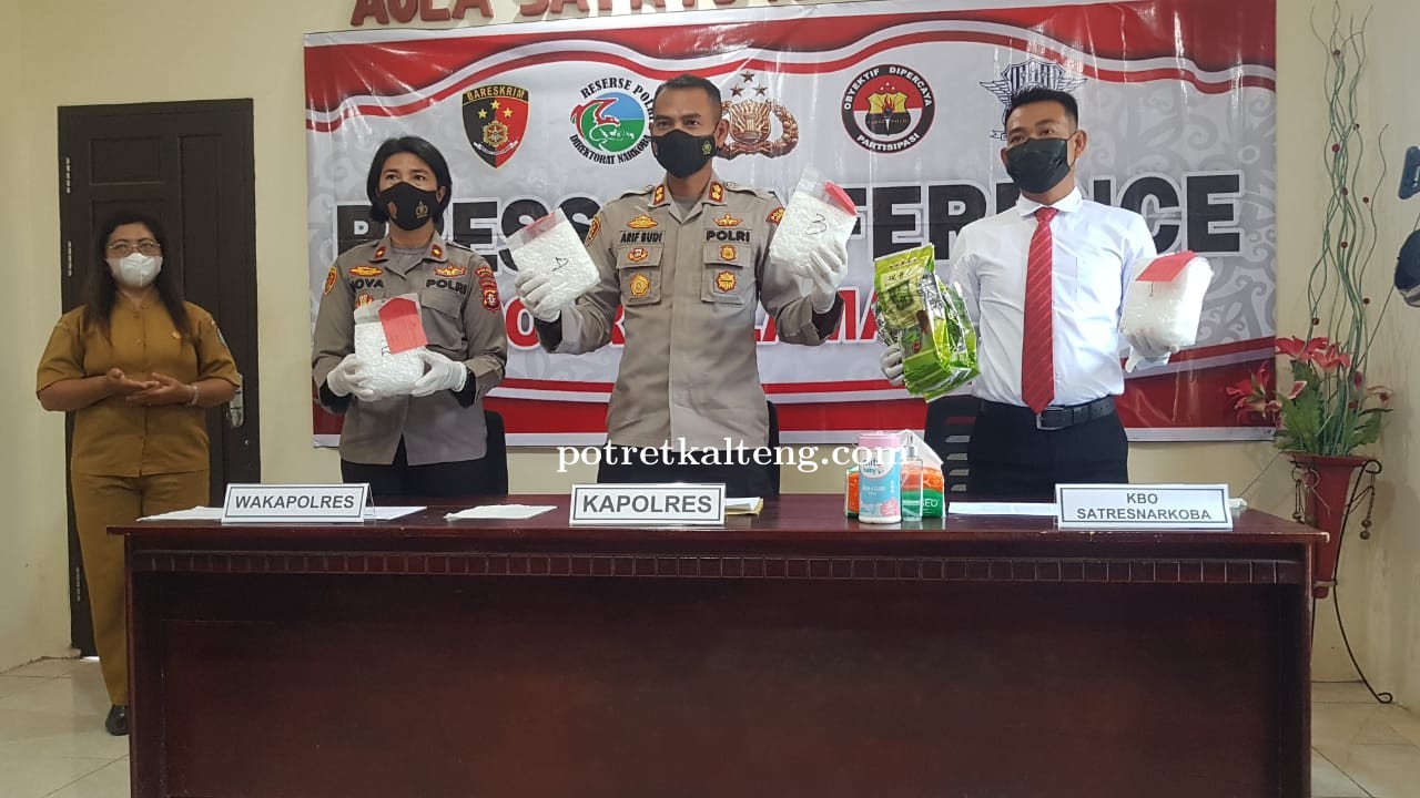 Barang Bukti 4 Kg Sabu Diamankan Personel Polres Lamandau
