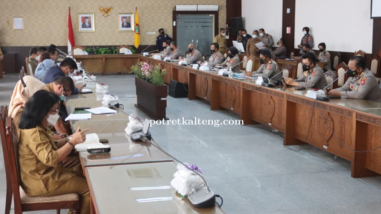 Polda Kalteng Gelar RDP Dengan DPRD Provinsi
