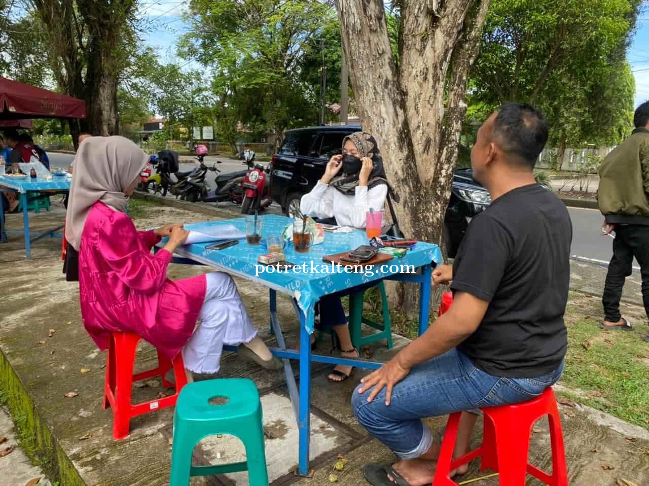 Ibu Muda Saling Lapor Karena Cemburu, Humas Polda Kalteng Mediasi Para Pihak
