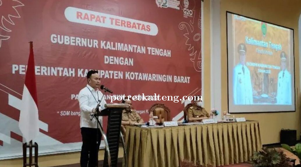 Gelar Rapat Terbatas Dengan Pemkab Kobar, Anggaran Yang Keluar Harus Sesuai Dengan azas manfaat 