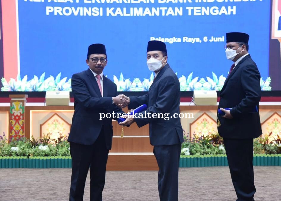 Kepala Bank Indonesia Provinsi Kalteng Dikukuhkan, Pemprov Siap Nantikan Kolaborasi