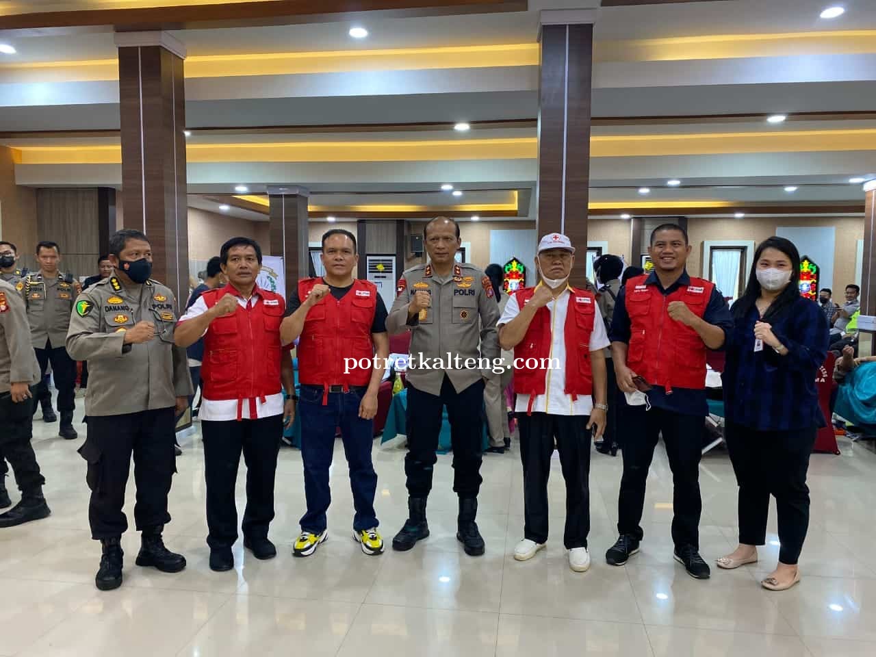 Peringati Hari Bhayangkara Ke - 76, Polda Kalteng Gelar Bakti Kesehatan