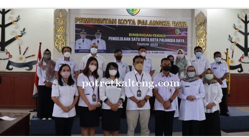 Diskominfo Kota Palangkaraya Adakan Bimtek Pengelolaan Satu Data, Kepala BPS : Data Adalah Kekayaan