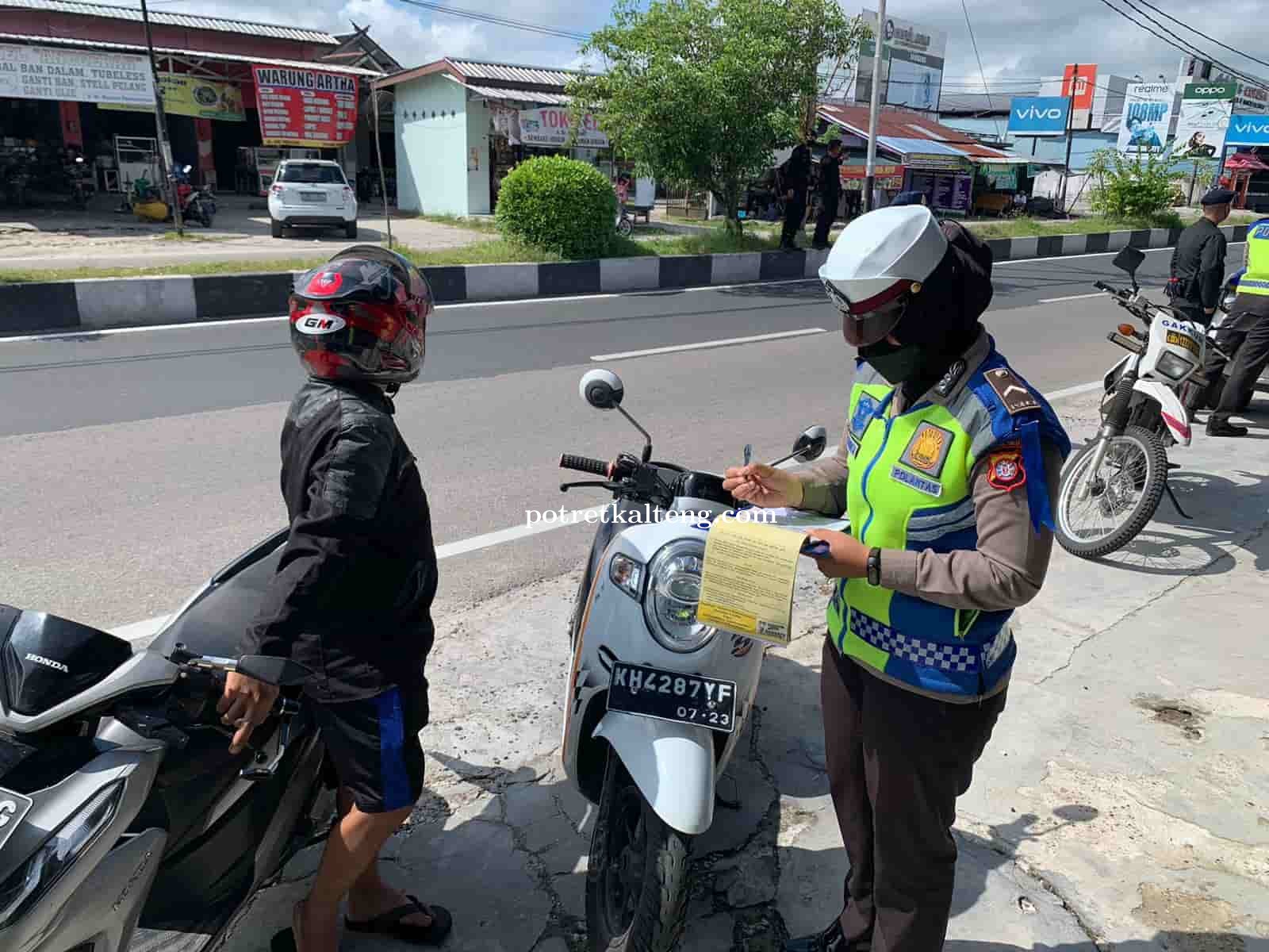 Masuki Hari Kelima Ops Patuh Telabang, Ditlantas Polda Kalteng Temukan 1.630 Pelanggar Lalu Lintas