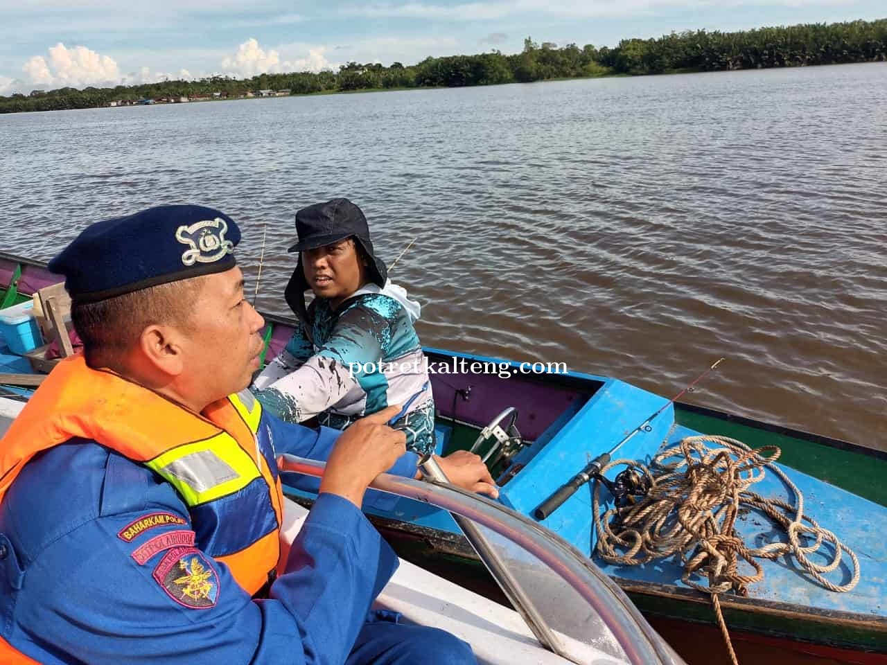 Memasuki Cuaca Pancaroba, Ditpolairud Polda Kalteng Imbau Pemancing