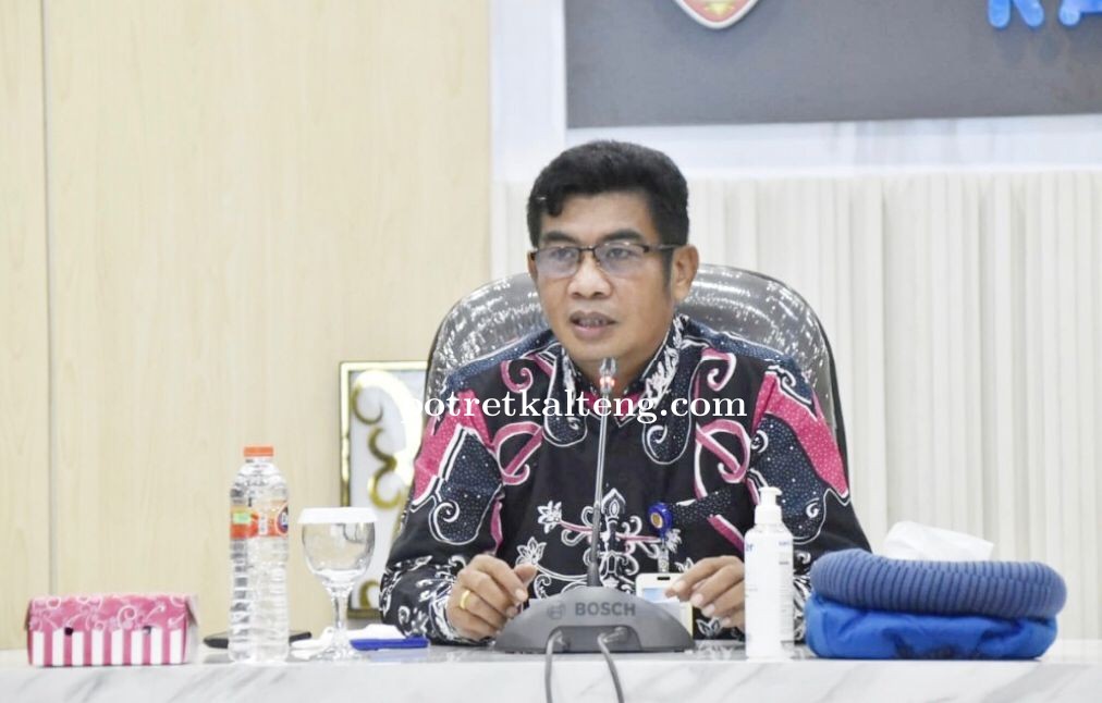 Kadis Kominfosantik Prov Kalteng Buka Webinar Penulisan Berita Online bagi Instansi Pemerintah
