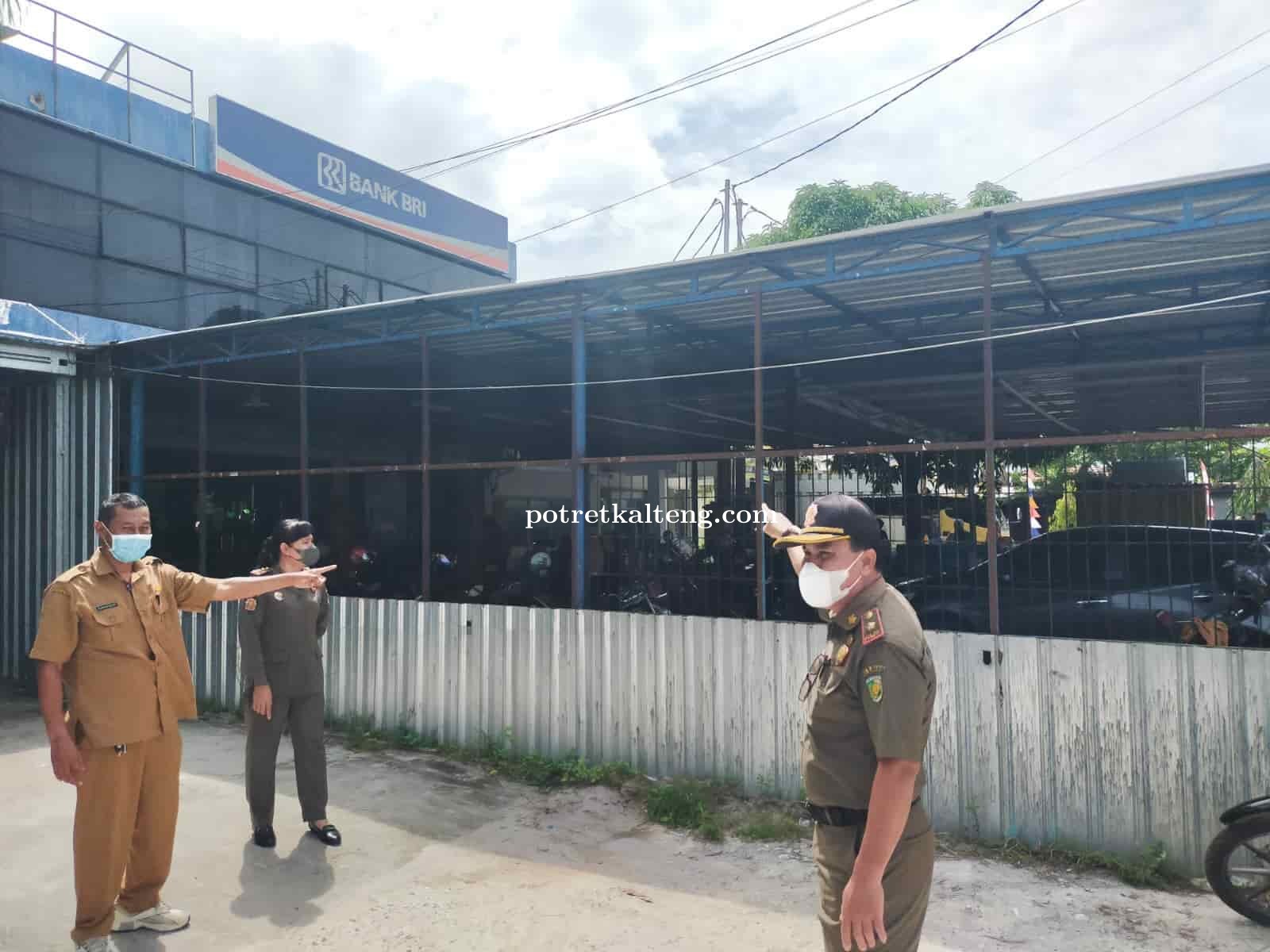 Rencana Pembongkaran Kenopi Ruko Yang Melebihi GSB, Banyak Warga Yang Mendukung