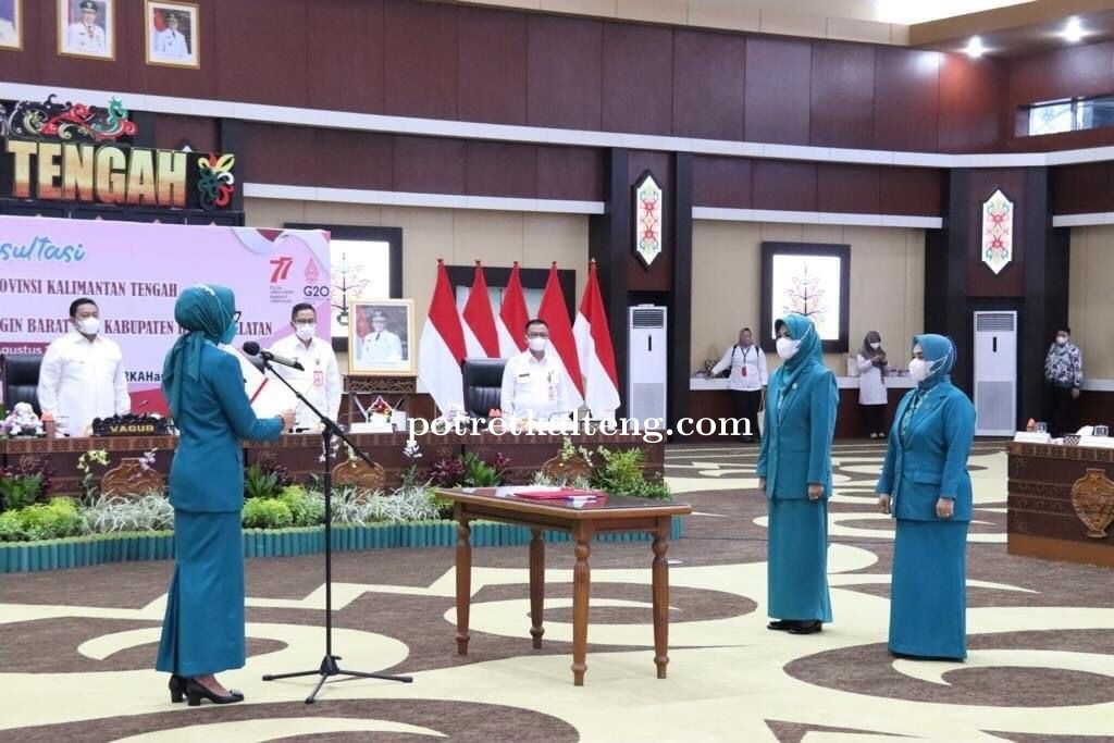 Yulistro Ivo Lantik Pj. Bupati Barito Selatan Sebagai Bunda Paud Barsel