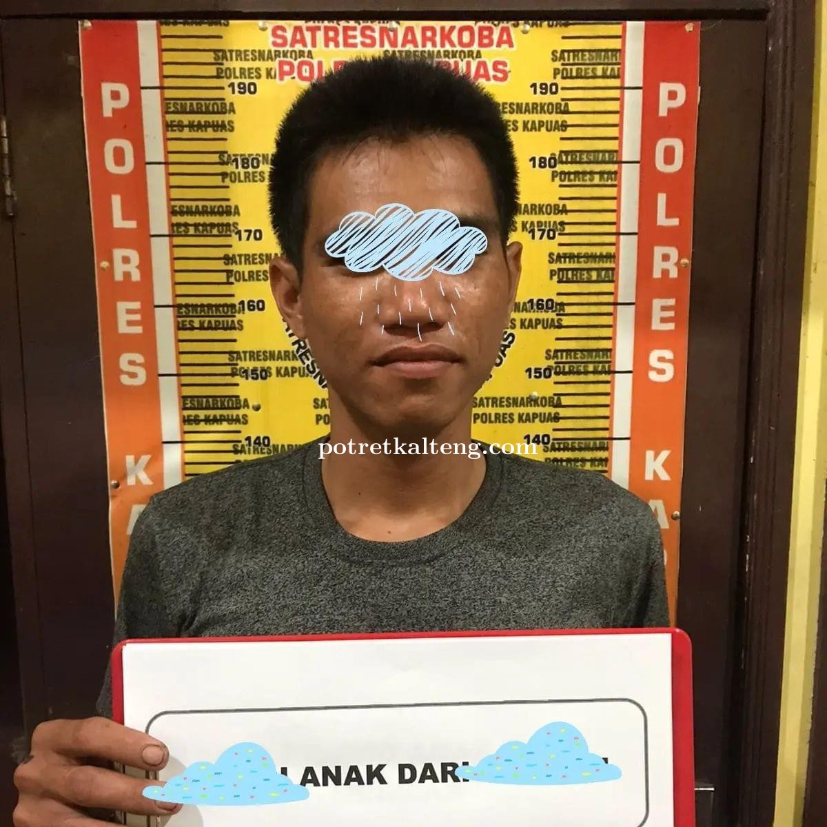 Nekat Jual Sabu, Pemuda Ini Diamankan Satresnarkoba Polres Kapuas