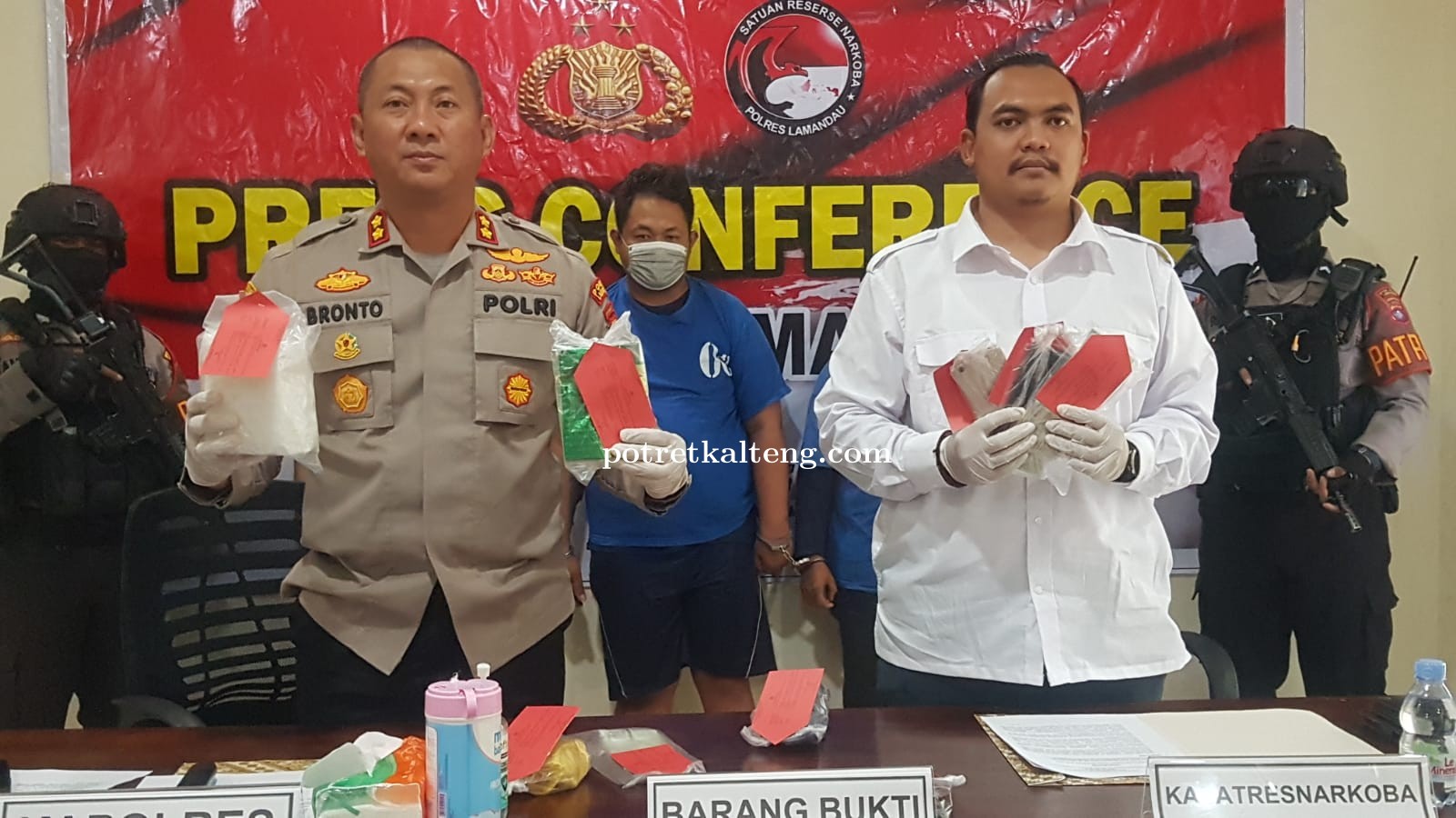 1 Kilogram Sabu Kembali di Amankan Satresnarkoba Polres Lamandau