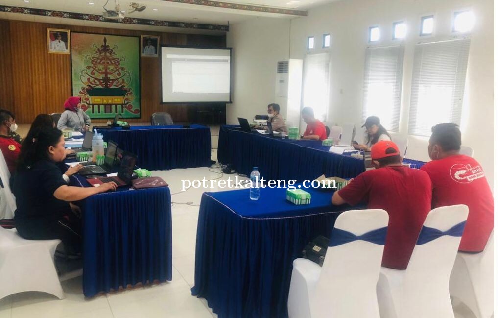 Dislutkan Kalteng Adakan Pembekalan Backup Operator Website Geoportal Laut BERKAH