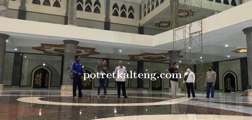 Pemerintah Kota Palangka Raya Komitmen Selesaikan Pembangunan Masjid Kecubung