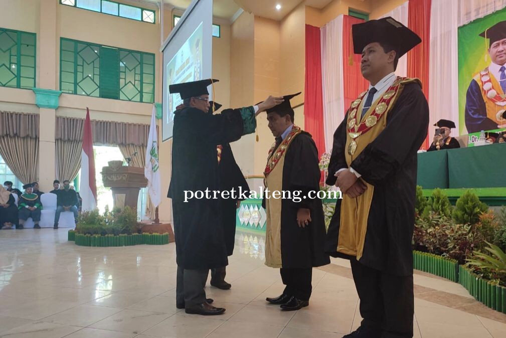 Wagub Kalteng Hadiri Pengukuhan Guru Besar IAIN