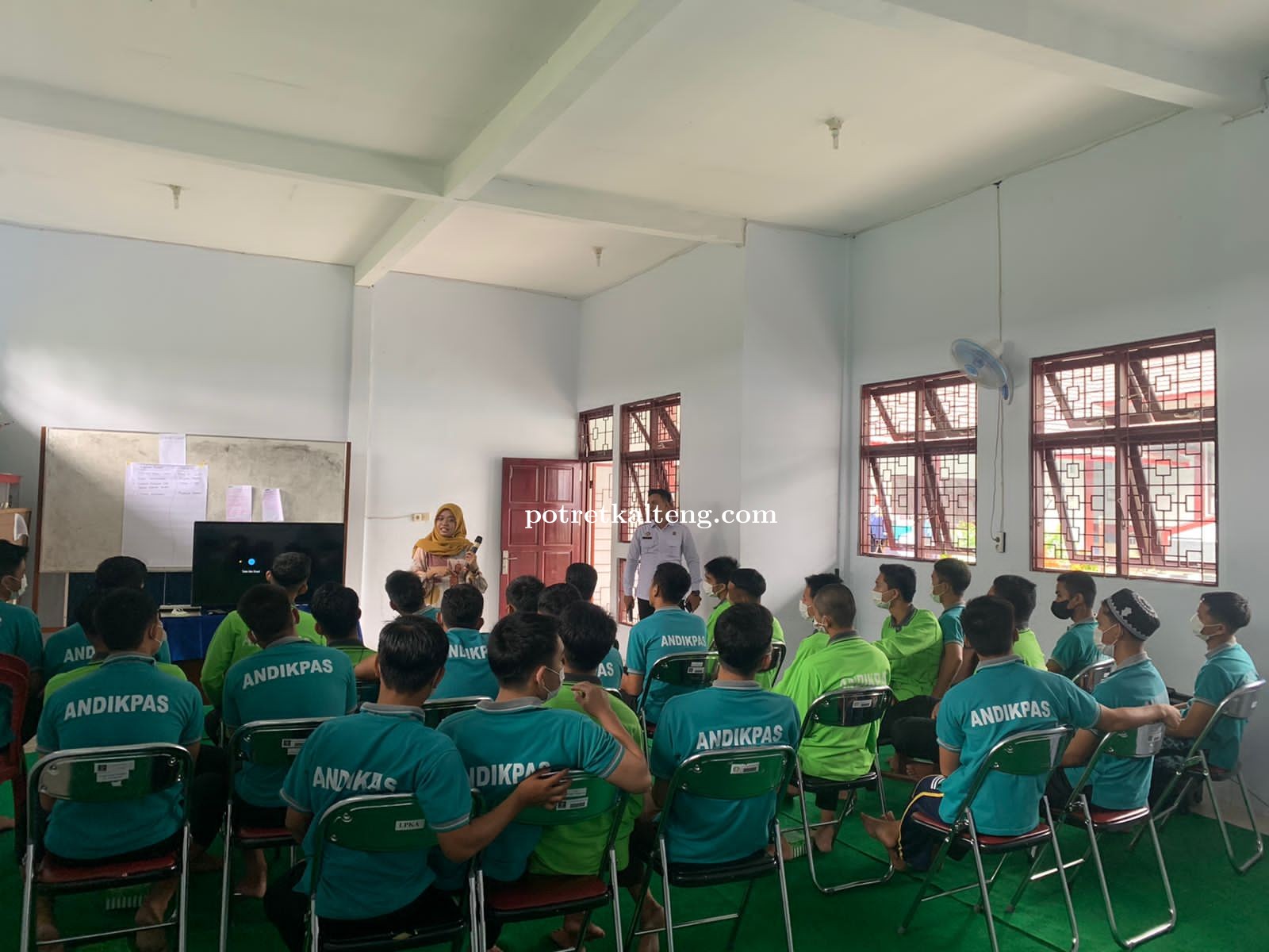 Asah Keterampilan, Anak Binaan LPKA Kelas II Palangka Raya Dapat Pelatihan Dasar Kepemimpinan