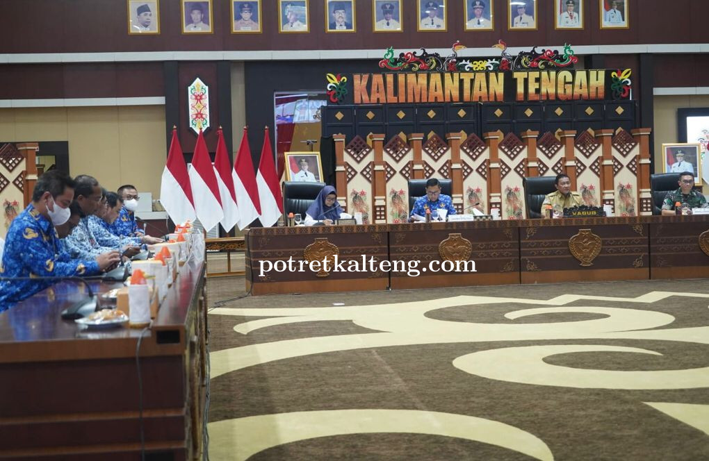 Wagub Edy Pratowo Sampaikan Arahan Gubernur Terhadap Penanganan Banjir di Wilayah Kalteng