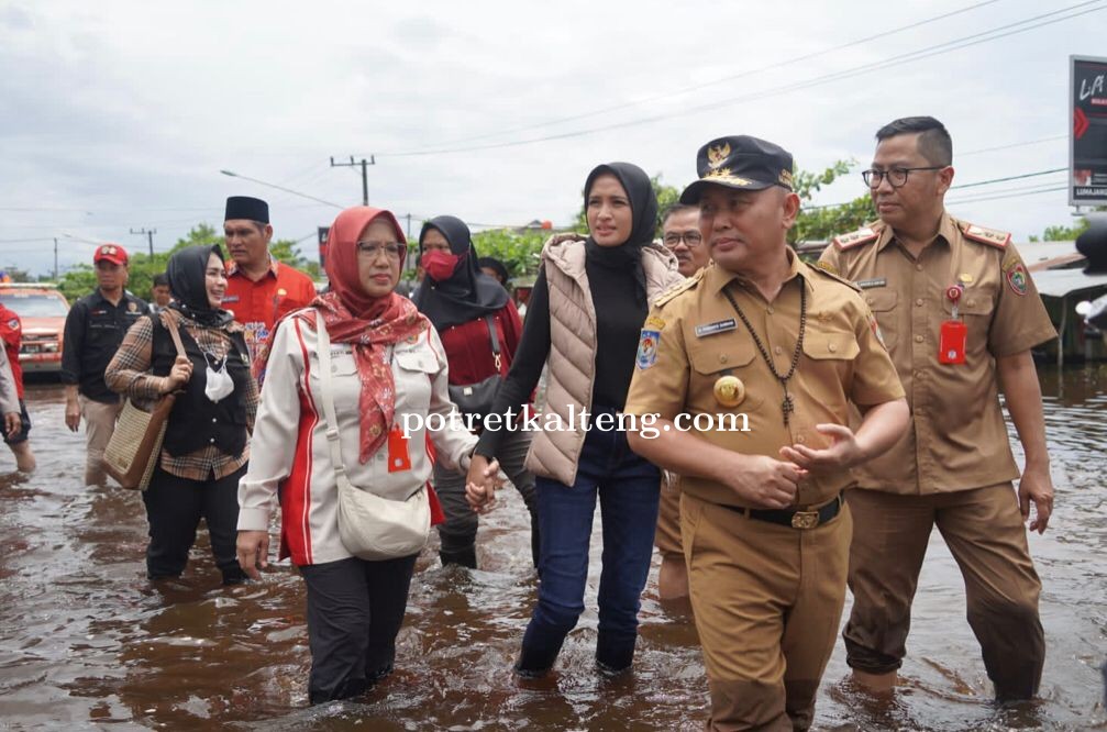 Gubernur Kalteng: Bantuan Untuk Masyarakat Terdampak Banjir Harus Sampai di Titik Tersulit dijangkau