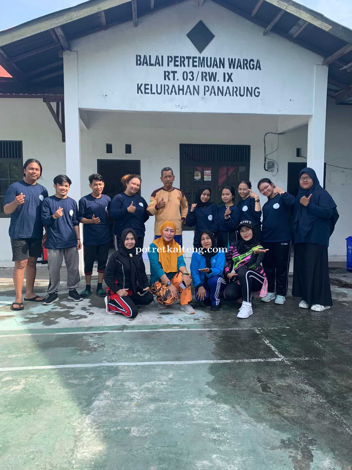 Ketua RT.03 RW. 9 Panarung Terima Pelaksanaan KKN di Lingkungannya