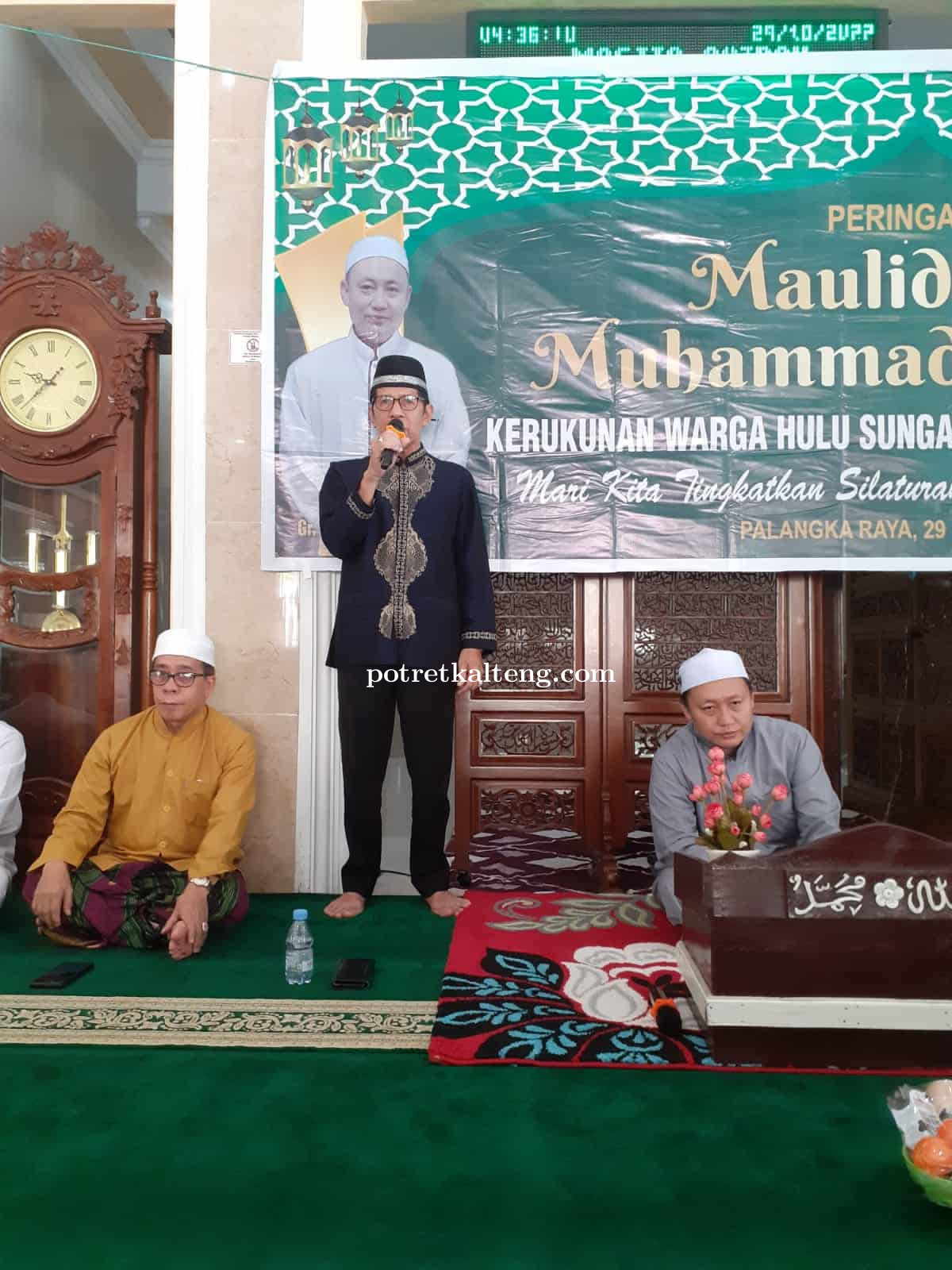 Kerukunan Warga Hulu Sungai Selatan ( KWHSS) kalteng Peringatan Maulid Nabi Besar Muhammad SAW.