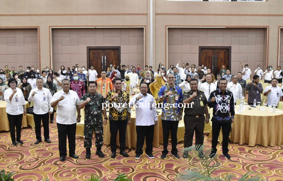 Sekda Kalteng Buka Rakor Regional Intensifikasi dan Ekstensifikasi PBB dan PPh se-Kalteng