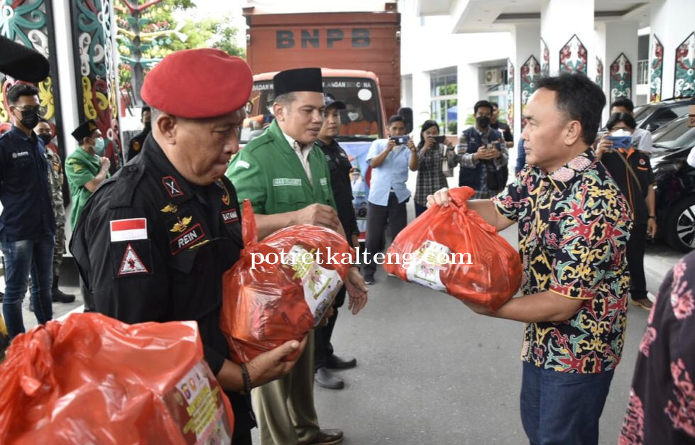 Pemprov Kalteng Salurkan bantuan ke modim di.Kab Katingan dan kapuas