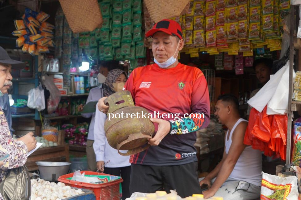 Jelang Nataru, Tim Satgas Pangan Kembali Pantau Harga Bahan Pokok dan LPG di Palangka Raya