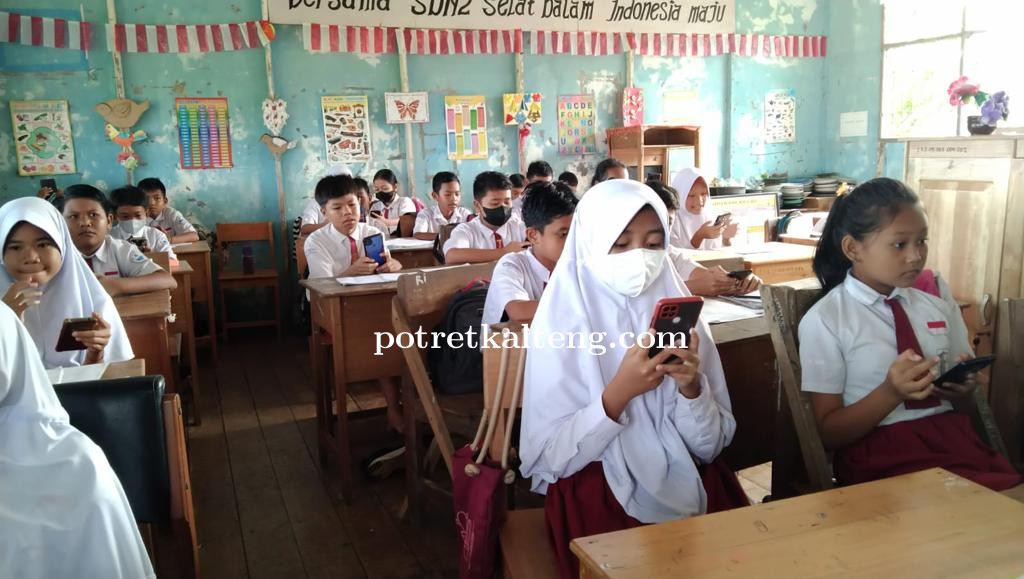 Dapat Respon Dari Pemkab Kapuas, Kepala Sekolah SDN 2 Selat Dalam Ucapkan Terimakasih