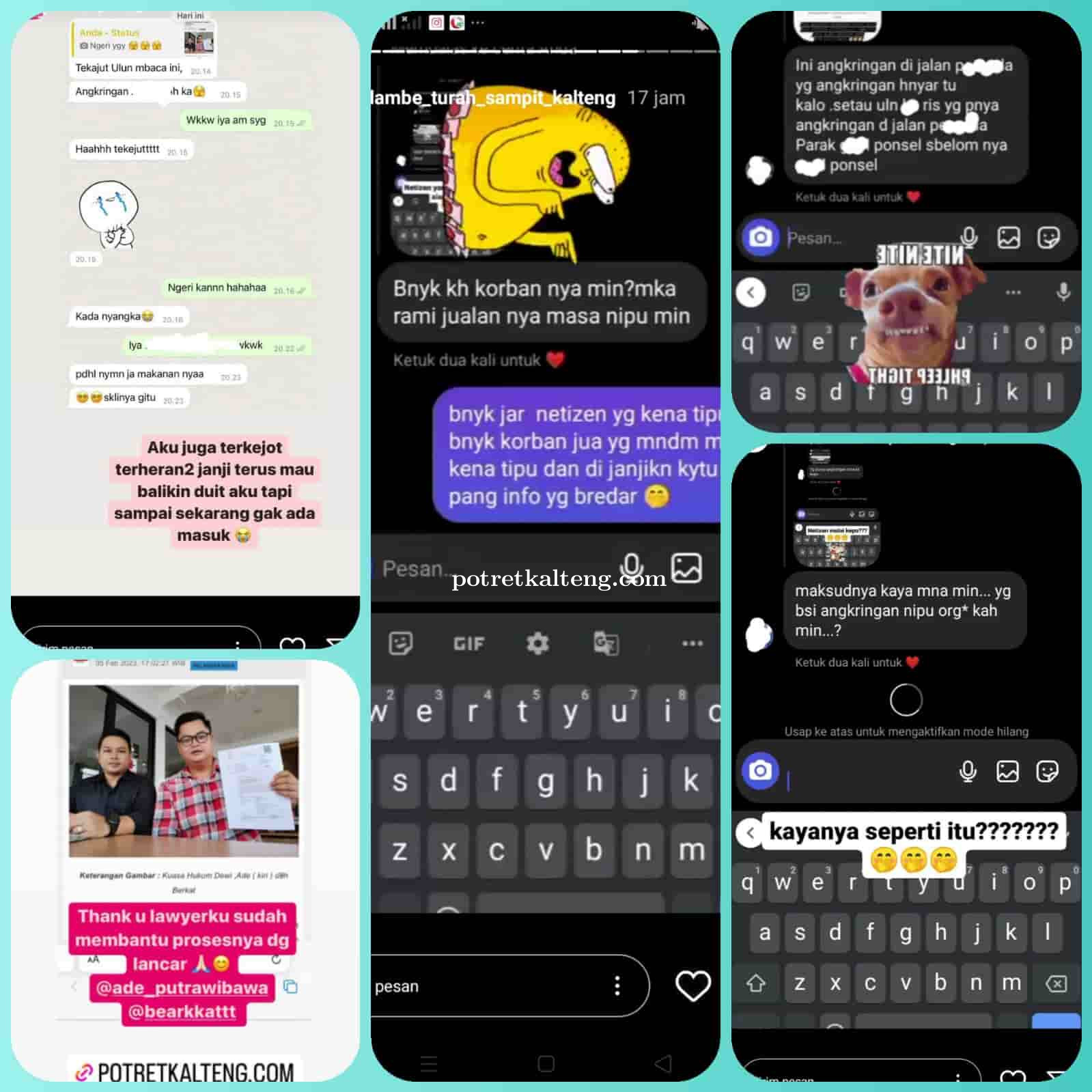 Usai Viral Diduga Tipu Bos Parfum Sampit,Kini Korban Dugaan Penipuan Ris Bermunculan