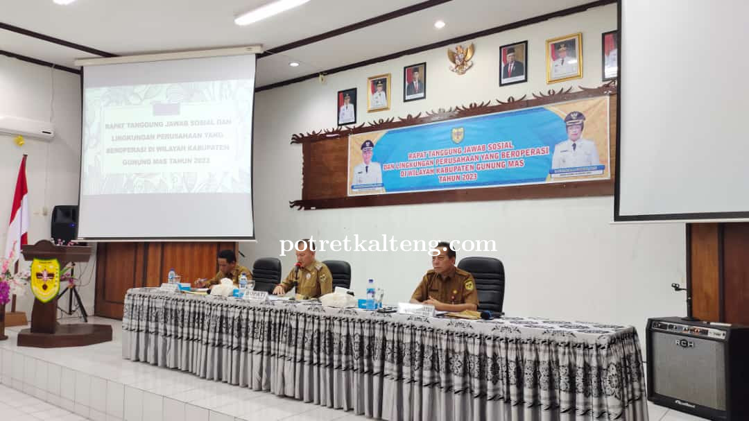 Pemda dan Perusahaan Besar Swasta Bersama Membangun Gunung Mas