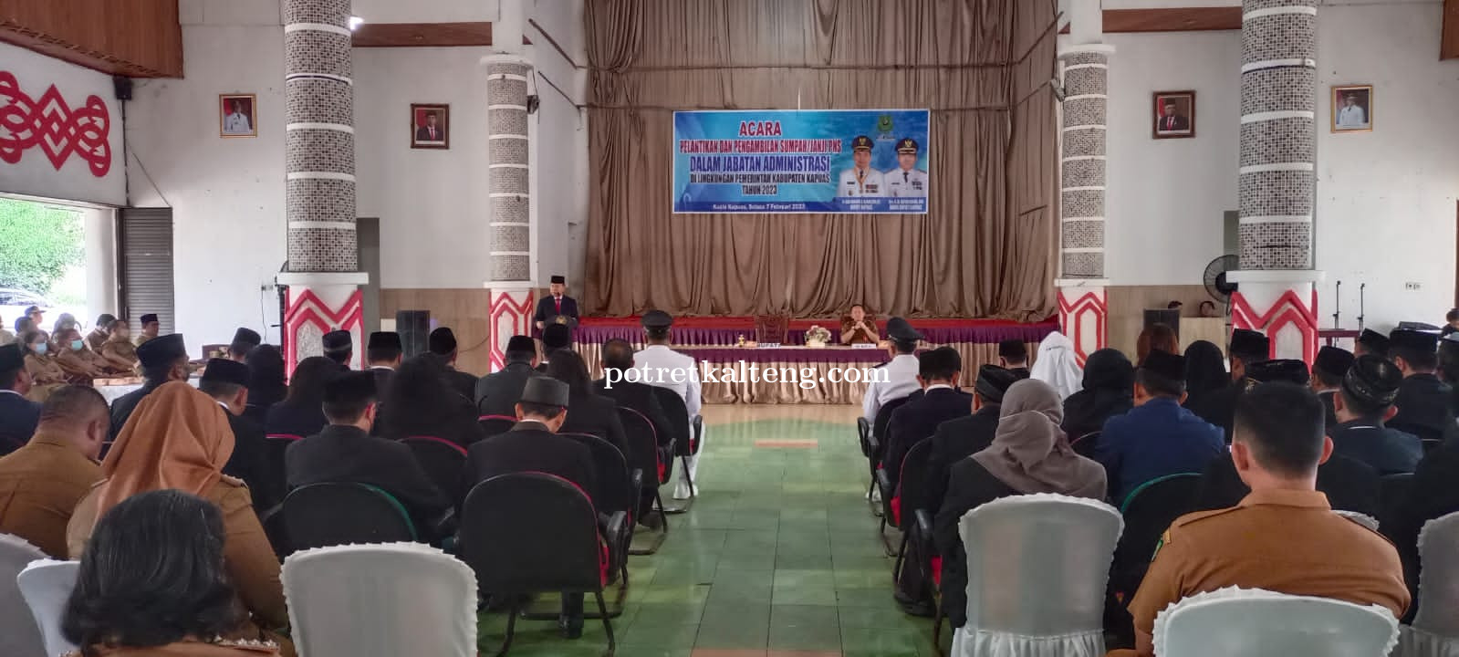 48 Pejabat Pemkab Kapuas di Rotasi dan Promosi di Lingkungan Pemkab Kapuas