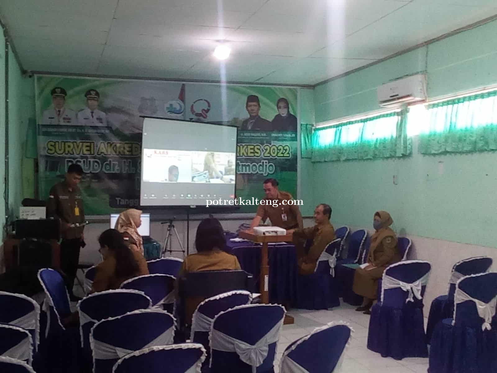 RSUD dr Soemarno Sostro Atmodjo Kapuas Terima Surveyor KARS dari Jakarta