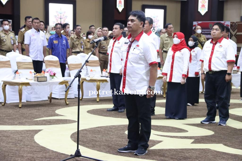 Kadis PUPR Dilantik Jadi Ketua Pengurus Provinsi PERGATSI Kalteng Masa Bakti 2021-2025