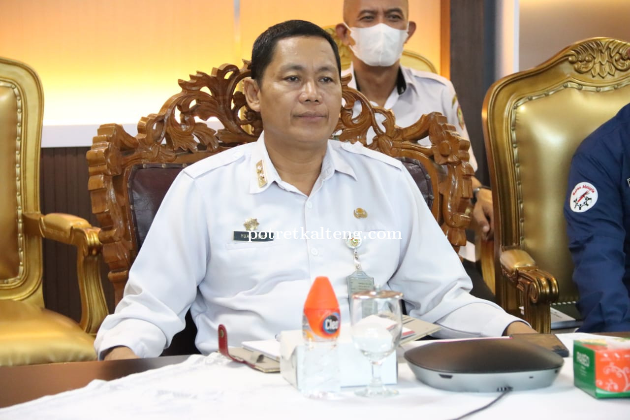 Sahli Gubernur Hadiri Acara Launching Pemberian Penghargaan Pengendalian Covid-19 secara Virtual