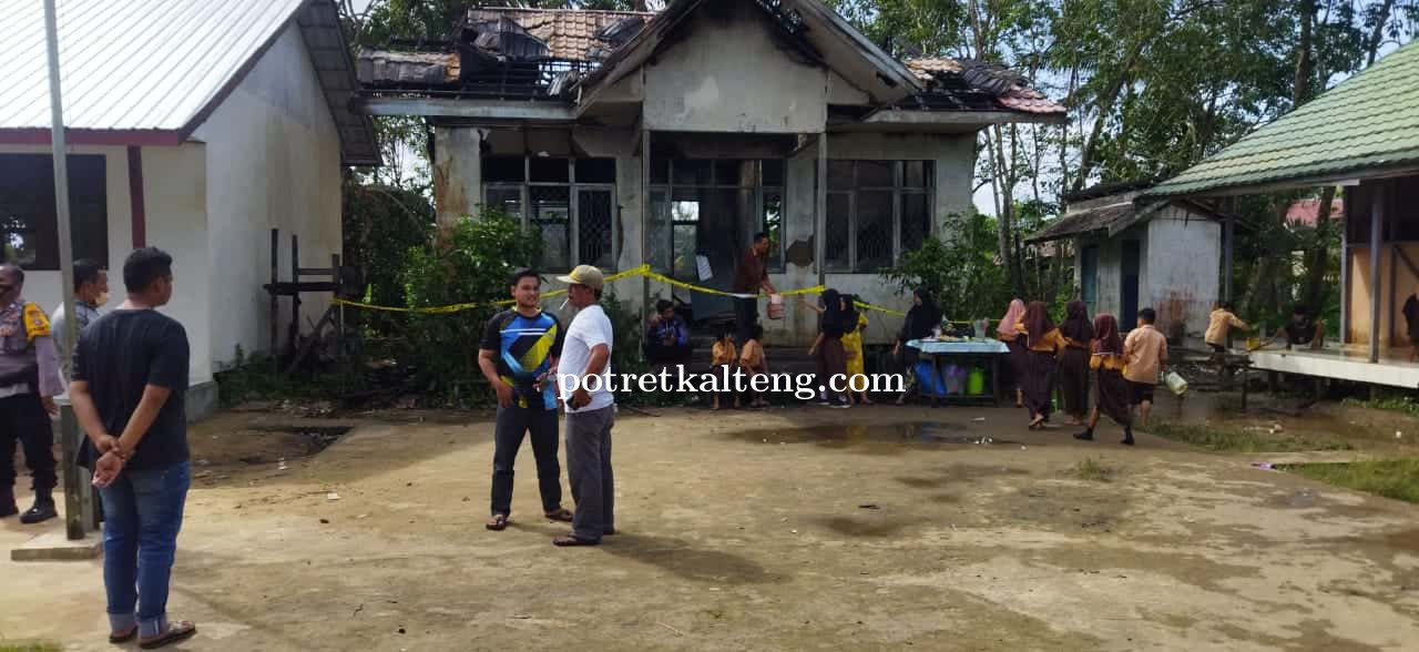 Kapolsek Kapuas Timur dan Kades Imbau Warga Untuk Meningkatkan Kewaspadaan Penjagaan Lingkungan