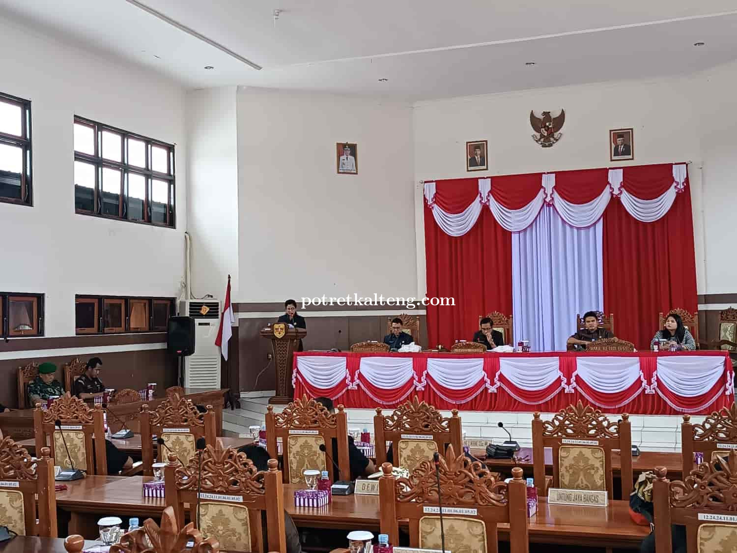 DPRD Kabupaten Gunung Mas Gelar Rapat Paripurna