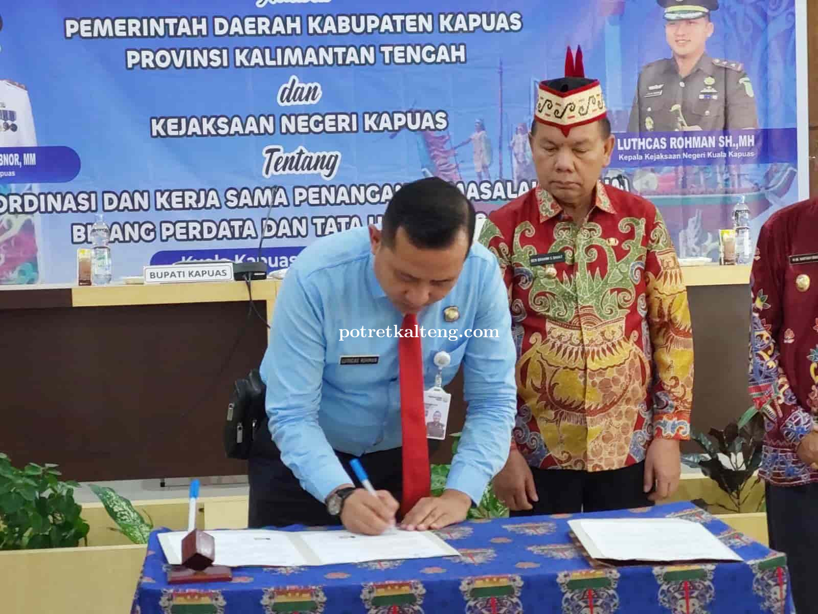 MoU Dengan Pemkab Kapuas, Kejari : Tetap Humanis Sebagai Penegak Hukum