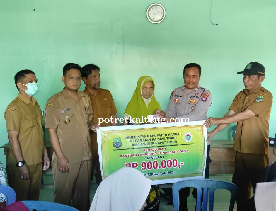 Ini Yang di Bagikan Kades Anjir Serapat Timur