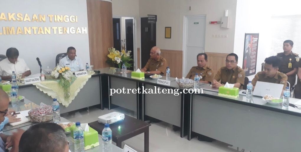 Tindak Lanjuti Nota Kesepakatan, Dislutkan Ikuti Rapat Bersama Kejati Kalteng