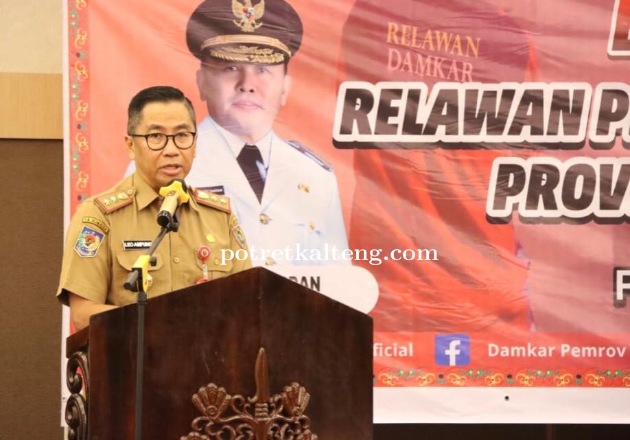 Pemprov. Kalteng Gelar Bimtek Relawan Pemadam Kebakaran