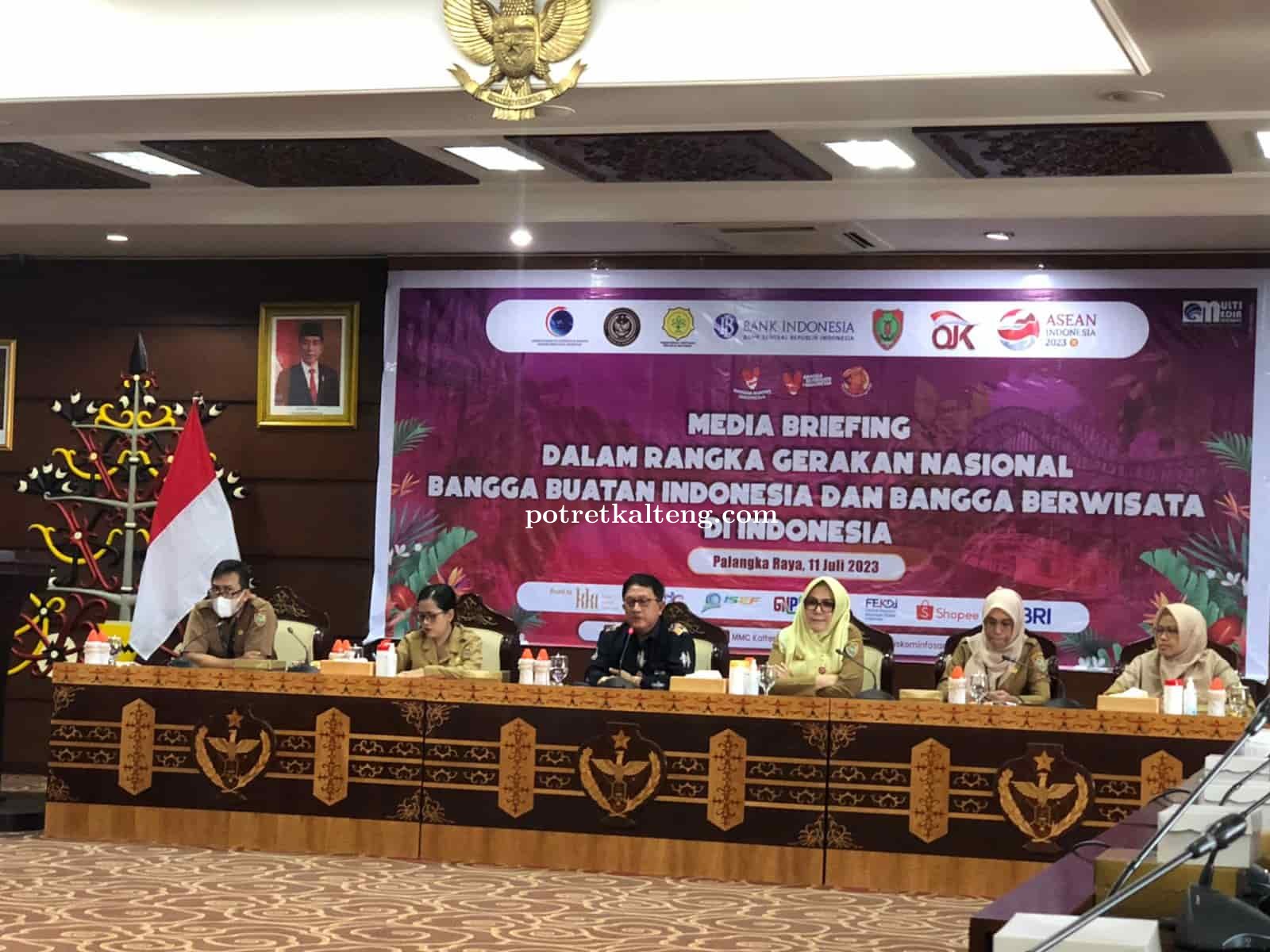 Tingkatkan Pendapatan Sektor Pariwisata Pemprov Kalteng Gelar Media Briefing Persiapan BBI dan BBWI