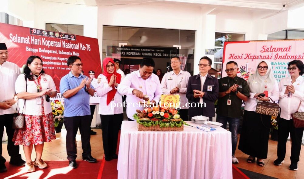 Wagub Kalteng Edy Pratowo Hadiri Peringatan Hari Koperasi Ke-76 Tahun 2023
