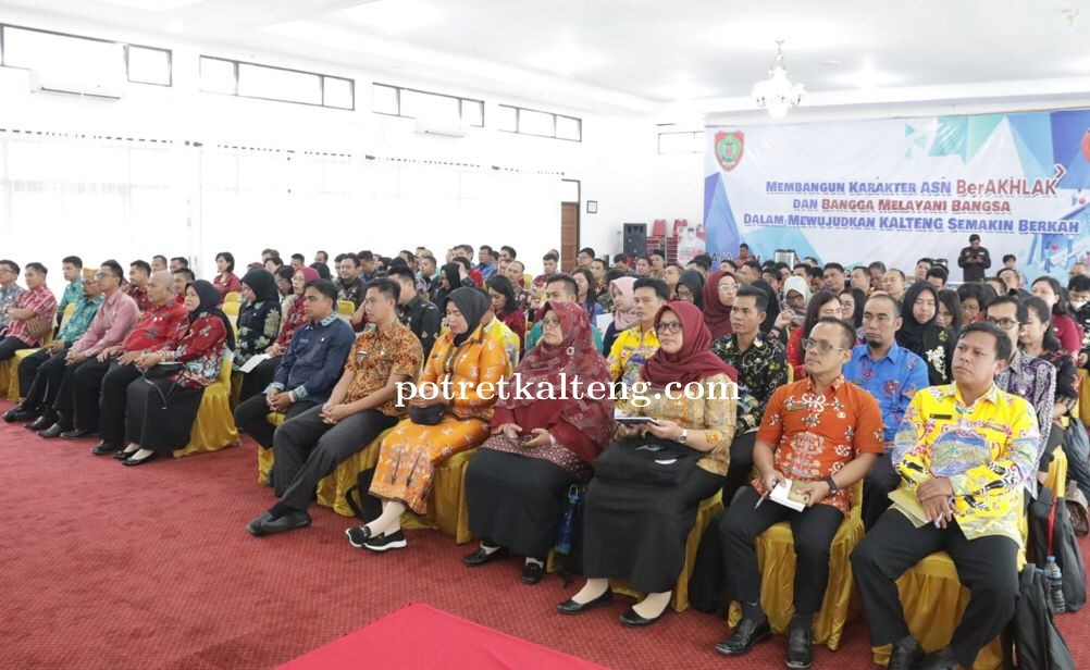 Asisten Ekbang Provinsi Kalteng Beri Ceramah pada Kegiatan PKP Prov. Kalteng Tahun 2023