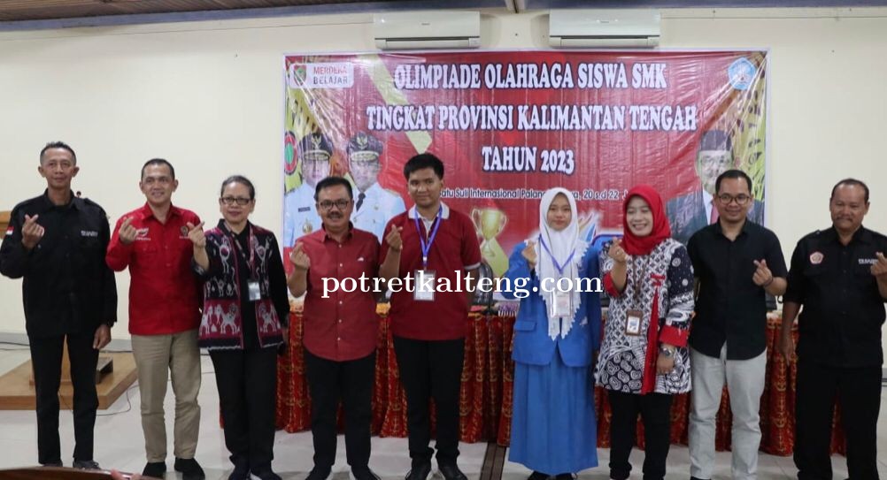 Dinas Pendidikan Provinsi Kalteng Gelar Olimpiade Olahraga Siswa SMK Tingkat Provinsi Kalteng