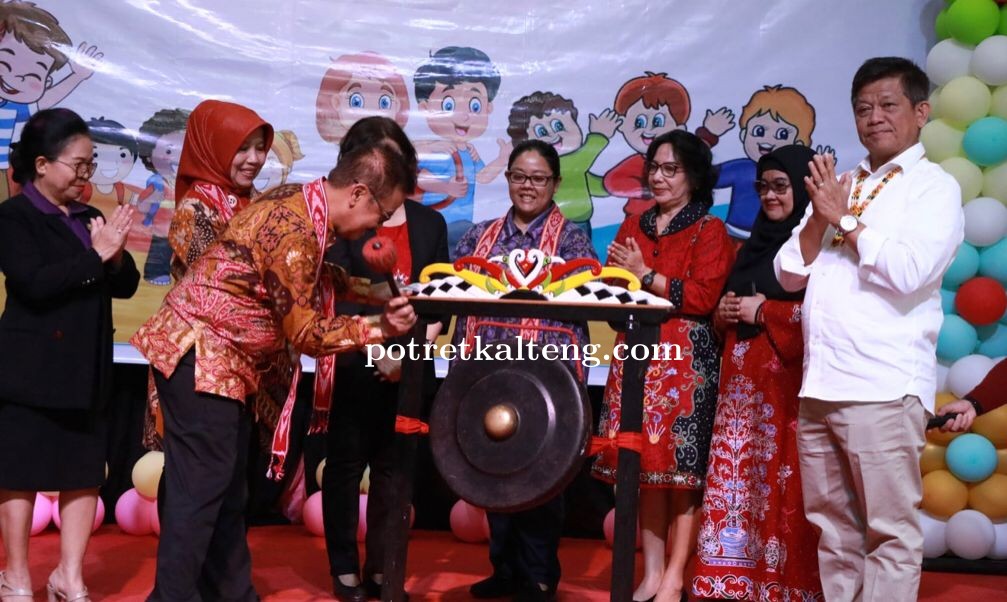 Wujudkan Indonesia Emas Tahun 2045, Pemprov Kalteng Deklarasikan Gereja Ramah Anak