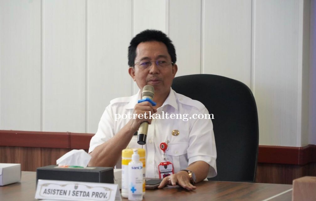 Asisten Bidang Pemkesra Kaspinor Lepas Peserta Gita Bahasa Nusantara Provinsi Kalteng