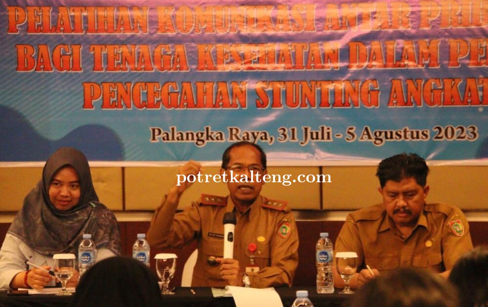 Cegah Stunting, Dinkes Kalteng Gelar Pelatihan Komunikasi Antar Pribadi (KAP) bagi Tenaga Kesehatan