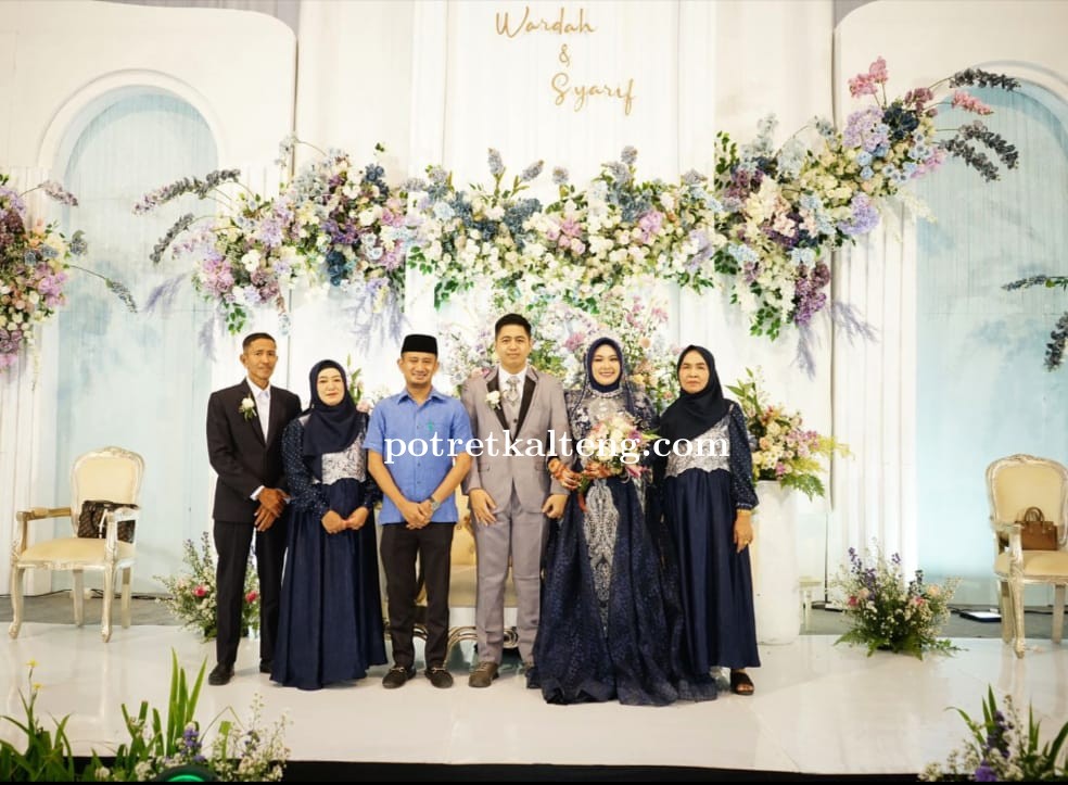 Walikota Palangka Raya Hadiri Pernikahan Warganya