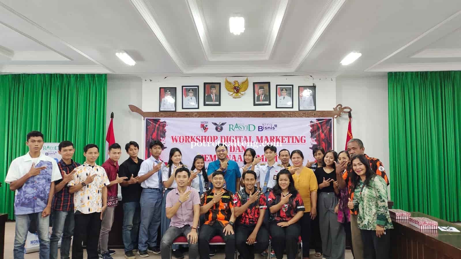 Sapma PP Gumas Adakan Workshop Digital Marketing dan Pembinaan UMKM