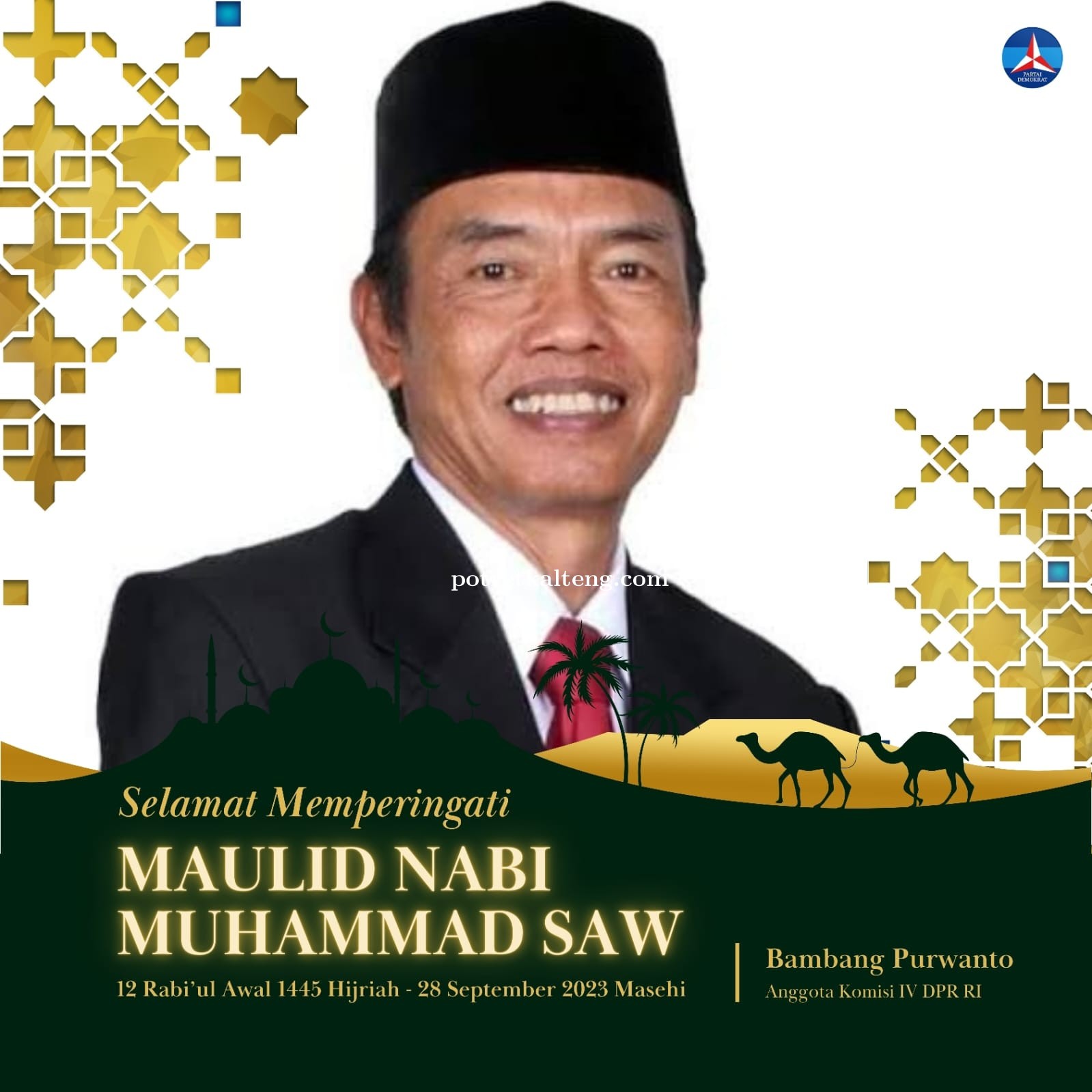 Bikin Terharu, Ini Pesan Menyentuh Hati di Peringatan Maulid Nabi oleh Bambang Purwanto